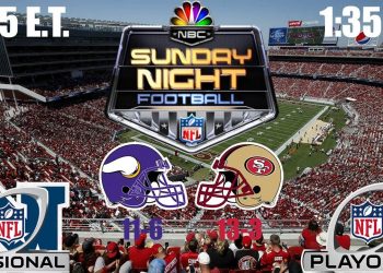 2019 NFL Playoffs – NFC Divisional Round Weekend (Saturday) – (Prediction): Vikings at 49ers