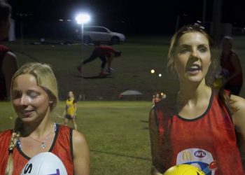 Aussie Rules Womens 9s at Curtin Stadium
