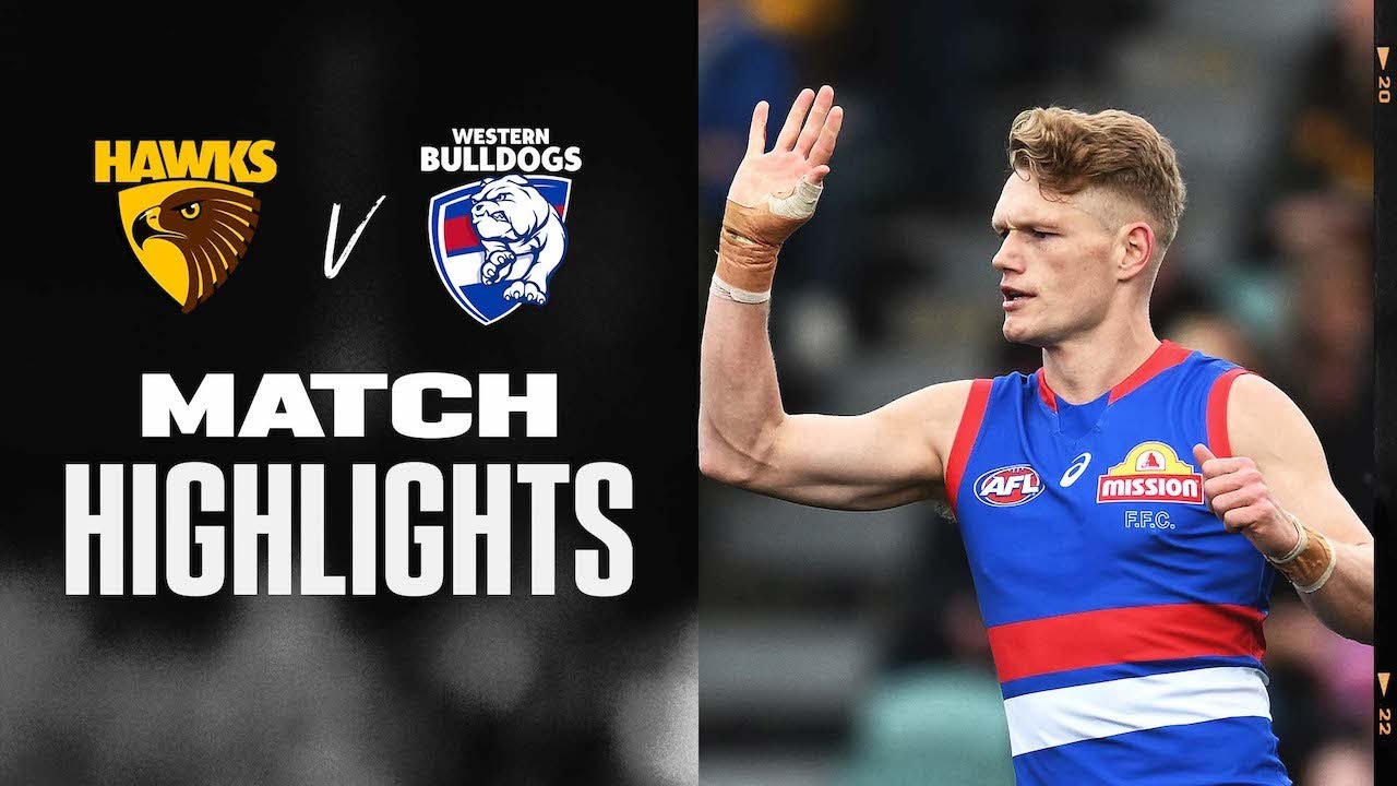 Hawthorn v Western Bulldogs Highlights | Round 23, 2022 | AFL