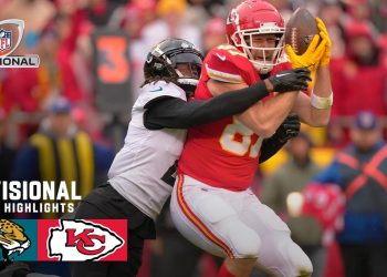 Jacksonville Jaguars vs. Kansas City Chiefs | 2023 Division Round Game Highlights