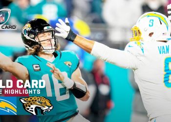 Los Angeles Chargers vs. Jacksonville Jaguars | 2022 Super Wild Card Weekend Game Highlights