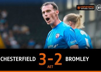 Chesterfield vs Bromley (3-2) | Hosts book their place at Wembley! | National League Highlights