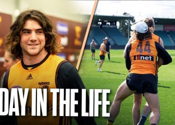The AFL's best young player takes you through a match day