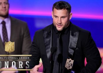 Nick Bosa Wins Defensive Player of the Year Award | 2023 NFL Honors