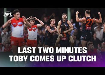 Last Two Minutes | Sydney Swans v GWS Giants | Round 7, 2023