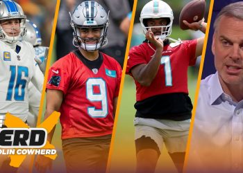 Division winners Dolphins, Panthers and Lions highlight Colin's 2023 predictions | NFL | THE HERD