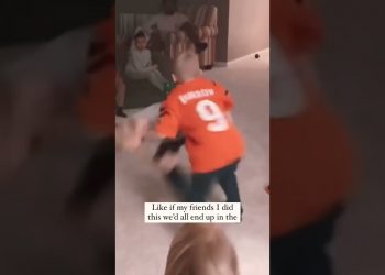 No pads living room football is the best! #shorts #nfl #football