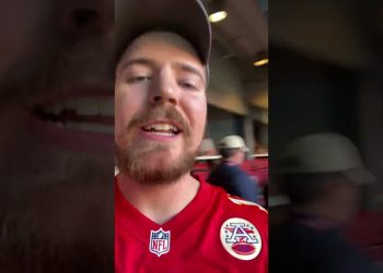 MrBeast is at the Super Bowl #shorts #superbowl