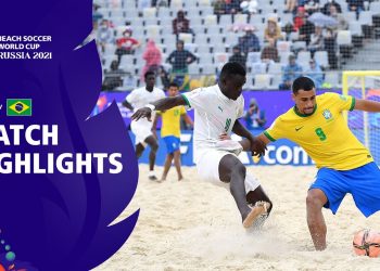 Senegal v Brazil | FIFA Beach Soccer World Cup 2021 | Match Highlights