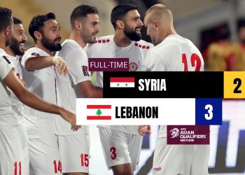 #AsianQualifiers – Group A | Syria 2 – 3 Lebanon
