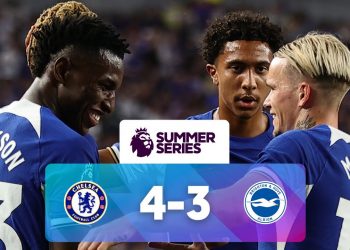 Chelsea 4 – 3 Brighton | Match Highlights | Premier League Summer Series