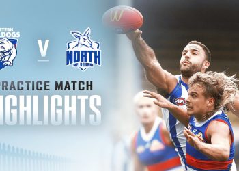 Western Bulldogs v North Melbourne Highlights | Practice Match, 2023 | AFL