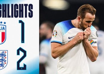 Italy 1-2 England | Kane Becomes England's Record All-Time Goal Scorer | Highlights