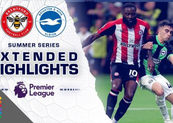 Brentford v. Brighton | PREMIER LEAGUE SUMMER SERIES HIGHLIGHTS | 7/26/2023 | NBC Sports