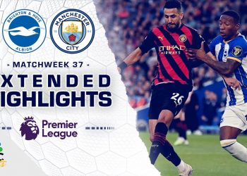 Brighton v. Manchester City | PREMIER LEAGUE HIGHLIGHTS | 5/24/2023 | NBC Sports