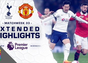 Tottenham v. Manchester United | PREMIER LEAGUE HIGHLIGHTS | 4/27/2023 | NBC Sports