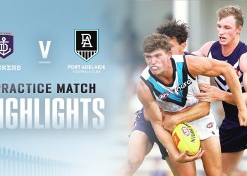 Fremantle v Port Adelaide Highlights | Practice Match, 2023 | AFL