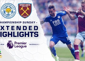Leicester City v. West Ham United | PREMIER LEAGUE HIGHLIGHTS | 5/28/2023 | NBC Sports