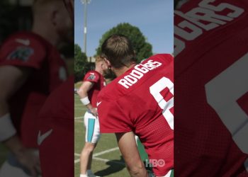Aaron Rodgers Meets Bryce Young For First Time