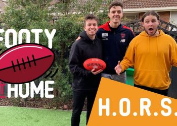 H.O.R.S.E | Footy at Home with Melbourne Demon's Jake Lever!