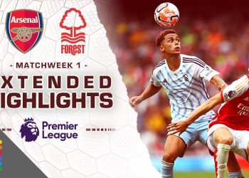 Arsenal v. Nottingham Forest | PREMIER LEAGUE HIGHLIGHTS | 8/12/2023 | NBC Sports
