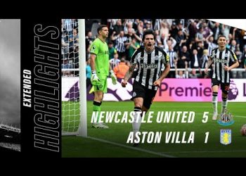 Newcastle United 5 Aston Villa 1 | EXTENDED Premier League Highlights