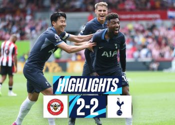 BRENTFORD 2-2 TOTTENHAM HOTSPUR // PREMIER LEAGUE HIGHLIGHTS