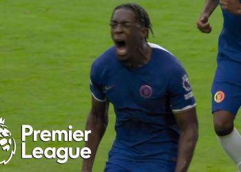 Axel Disasi scores on debut to bring Chelsea level against Liverpool | Premier League | NBC Sports