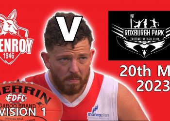 Aussie Rules Glenroy V Roxburgh Park May 20th 2023 #EDFL #footy #afl #grassrootsfootball