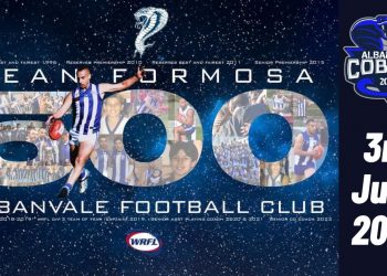 Dean Formosa 500th game #footy #football #aussierules #afl #500games #cobras #albanvale #wrfl