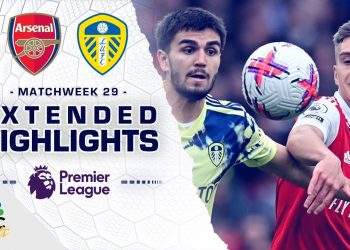 Arsenal v. Leeds United | PREMIER LEAGUE HIGHLIGHTS | 4/1/2023 | NBC Sports