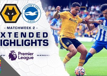 Wolves v. Brighton | PREMIER LEAGUE HIGHLIGHTS | 8/19/2023 | NBC Sports