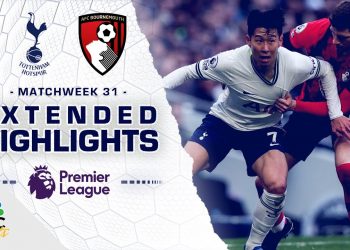 Tottenham Hotspur v. Bournemouth | PREMIER LEAGUE HIGHLIGHTS | 4/15/2023 | NBC Sports