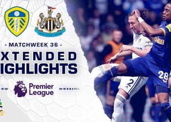 Leeds United v. Newcastle United | PREMIER LEAGUE HIGHLIGHTS | 5/13/2023 | NBC Sports