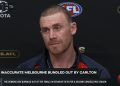 'Feeling pretty shattered…' | Melbourne Demons Press Conference | Semi Final, 15/09/23 | Fox Footy