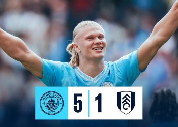 HIGHLIGHTS! HAALAND HAT-TRICK HELPS CITY BACK TO PREMIER LEAGUE SUMMIT | Man City 5 1 Fulham