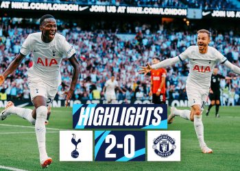 TOTTENHAM HOTSPUR 2-0 MANCHESTER UNITED // PREMIER LEAGUE HIGHLIGHTS