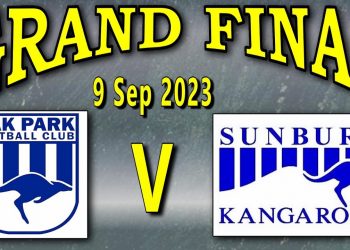 EDFL – Oak Park v Sunbury Kangaroos – GRAND FINAL on 9 September 2023 at Coburg City Oval