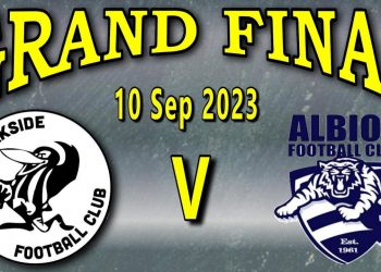 WRFL – Parkside V Albion  – GRAND FINAL on 10 September 2023 at Yarraville Oval