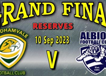 WRFL Reserves – Wyndhamvale v Albion – GRAND FINAL on 10 September 2023 at Yarraville Oval