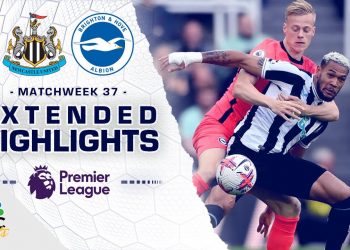Newcastle United v. Brighton | PREMIER LEAGUE HIGHLIGHTS | 5/18/2023 | NBC Sports