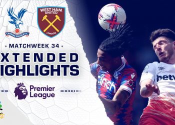 Crystal Palace v. West Ham United | PREMIER LEAGUE HIGHLIGHTS | 4/29/2023 | NBC Sports