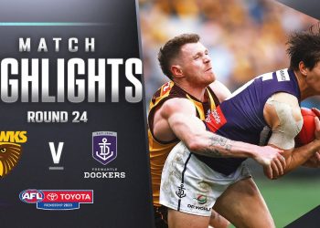 Hawthorn v Fremantle Highlights | Round 24, 2023 | AFL