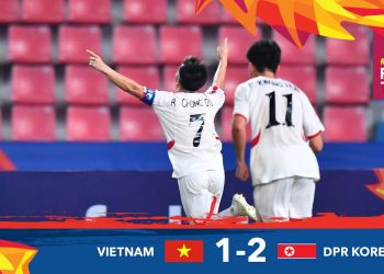 #AFCU23 M23 – VIETNAM 1 – 2 DPR KOREA : HIGHLIGHTS