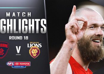Melbourne v Brisbane Highlights | Round 18, 2023