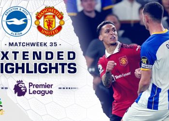 Brighton v. Manchester United | PREMIER LEAGUE HIGHLIGHTS | 5/4/2023 | NBC Sports