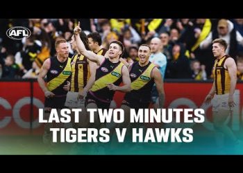 Last Two Minutes | Richmond v Hawthorn | Round 19, 2023 | AFL