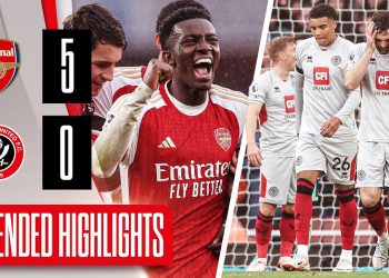 Arsenal 5-0 Sheffield United | Extended Premier League highlights