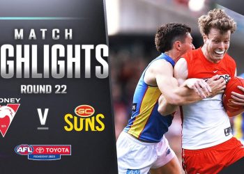 Sydney v Gold Coast Highlights | Round 22, 2023 | AFL