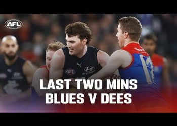Last Two Minutes | Carlton v Melbourne | Round 22, 2023